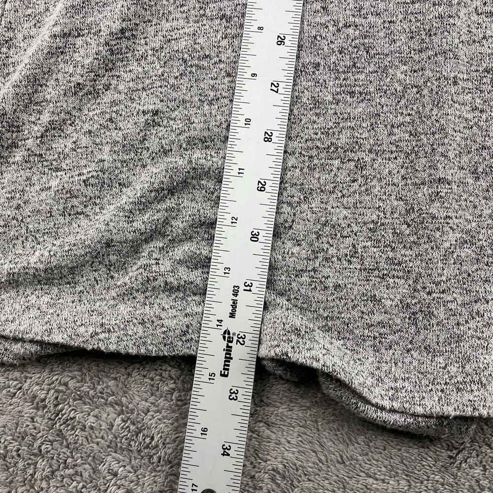 Forever 21 Tunic Dress Womens Large Gray 3/4‎ Sleeve - Picture 6 of 16
